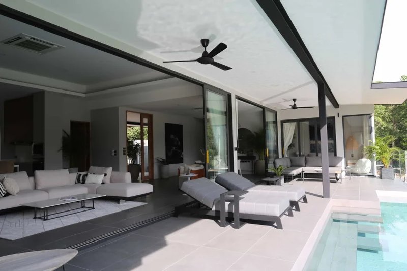 Finished 2-storey villa with panoramic mountain views in Talang, Phuket in Manick Hillside