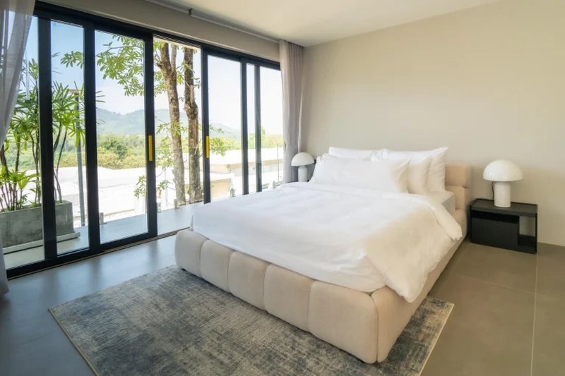 Finished 2-storey villa with panoramic mountain views in Talang, Phuket in Manick Hillside