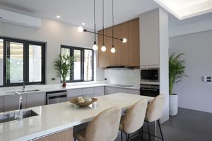 Finished 2-storey villa with panoramic mountain views in Talang, Phuket in Manick Hillside