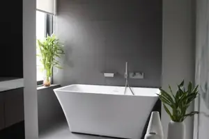 ห้องน้ำของวิลล่า ในศรีซันตัน