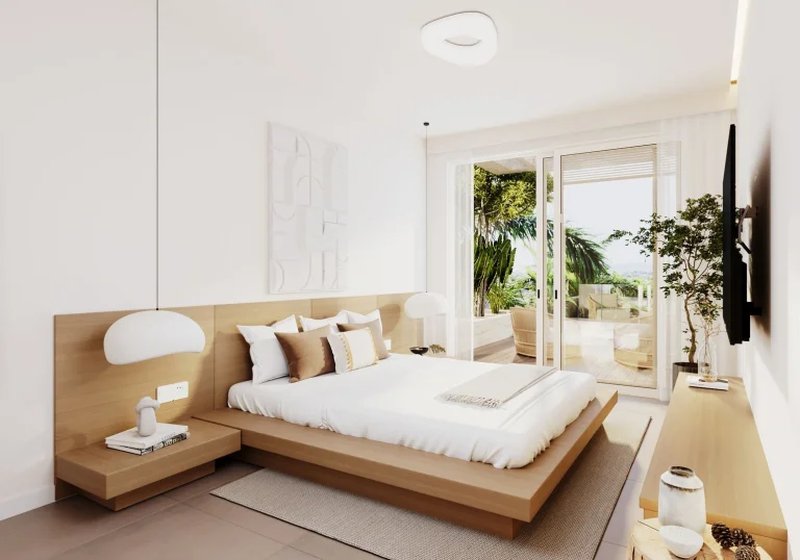 Coral two-storey villa with 3 bedrooms and a swimming pool in Chalong, Phuket in the Mutti Family Villas complex