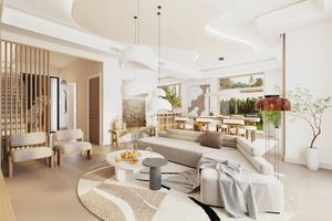 Coral two-storey villa with 3 bedrooms and a swimming pool in Chalong, Phuket in the Mutti Family Villas complex