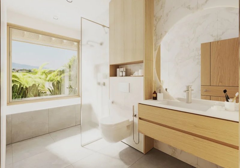 Coral two-storey villa with 3 bedrooms and a swimming pool in Chalong, Phuket in the Mutti Family Villas complex