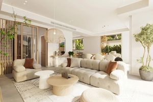 Coral two-storey villa with 3 bedrooms and a swimming pool in Chalong, Phuket in the Mutti Family Villas complex