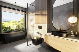 Coral two-storey villa with 3 bedrooms and a swimming pool in Chalong, Phuket in the Mutti Family Villas complex