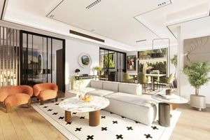 Coral two-storey villa with 3 bedrooms and a swimming pool in Chalong, Phuket in the Mutti Family Villas complex