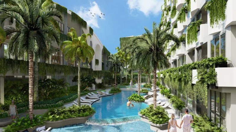 1 Bedroom Apartment with Jacuzzi near Bang Tao Beach, Phuket in Layan Green Park