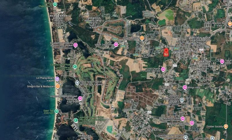 Land plot 4 rai in Cherng Talai area, Phuket