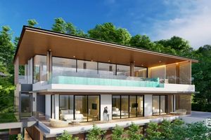 5 Bedroom Four-level villa with pool in Chalong, Phuket at La Vista Luxury villas