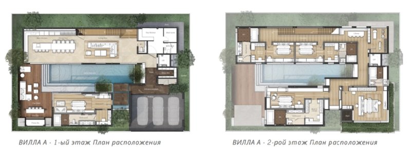 Luxury two-storey villa with 5 bedrooms and a swimming pool near Bang Tao, Phuket at The Harmony by Wallaya Villas