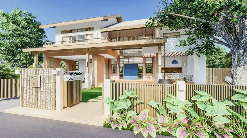 Two-storey villa with private pool and mountain views in Talang district, Phuket in Manick Meadows Complex