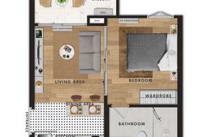 1 Bedroom Apartment near Nai Yang Beach, Phuket at The Title Halo 1 Nayang Complex