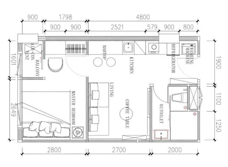 condo in Choeng Thale