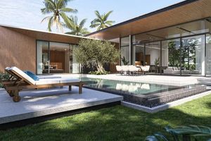 3 Bedroom Villa with private pool in Talang, Phuket at Botanica Wisdom