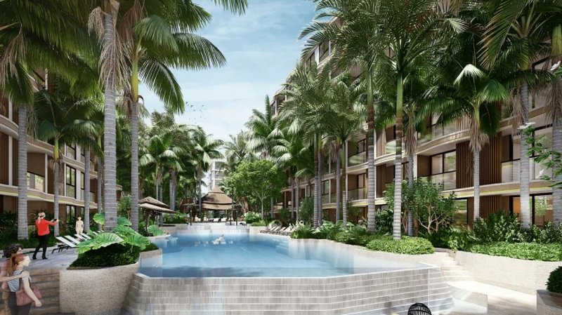 2 Bedroom apartment a few minutes from Bang Tao Beach, Phuket in Vip TropiKa Complex