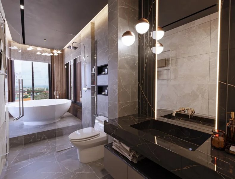 วิลล่าพร้อมสระว่ายน้ำส่วนตัวและวิวทะเลแบบพาโนรามาในพื้นที่กะรน,ภูเก็ตที่ไฮวันซีวิววิลล่าแอนด์การ์เด้น