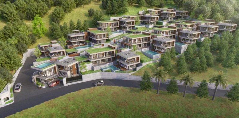 วิลล่าพร้อมสระว่ายน้ำส่วนตัวและวิวทะเลแบบพาโนรามาในพื้นที่กะรน,ภูเก็ตที่ไฮวันซีวิววิลล่าแอนด์การ์เด้น