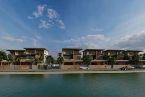 Three-storey villa with pool and lake view next to Lagoon, Phuket in Le Villa Lake