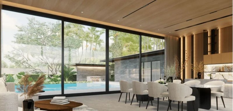 4 Bedroom villa with pool next to the sea in Chalong area, Phuket at Sea Central Villa