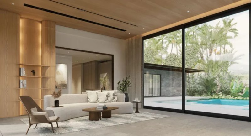 4 Bedroom villa with pool next to the sea in Chalong area, Phuket at Sea Central Villa