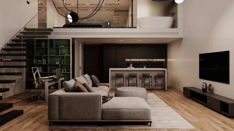 Duplex apartment in Rawai district, Phuket at Essence Residence