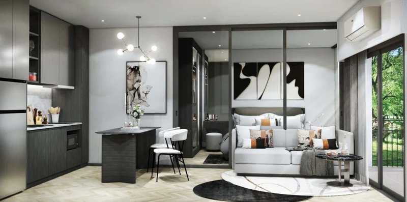 44 sq.m 1-Bedroom Apartment in Bang Tao, Phuket in The Title Legendary