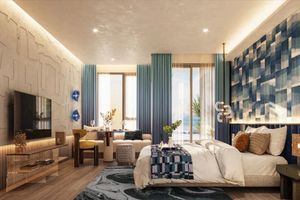 Studio 50 meters from the sea in Bang Tao area, Phuket in Bellevue Beachfront