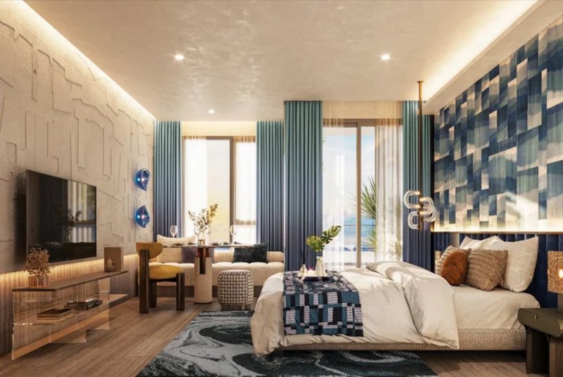 Studio 50 meters from the sea in Bang Tao area, Phuket in Bellevue Beachfront