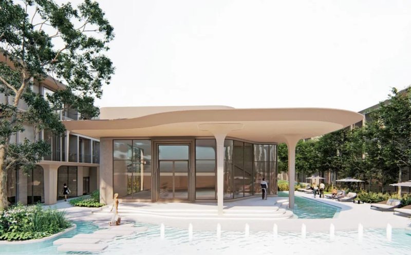 Studio 50 meters from the sea in Bang Tao area, Phuket in Bellevue Beachfront