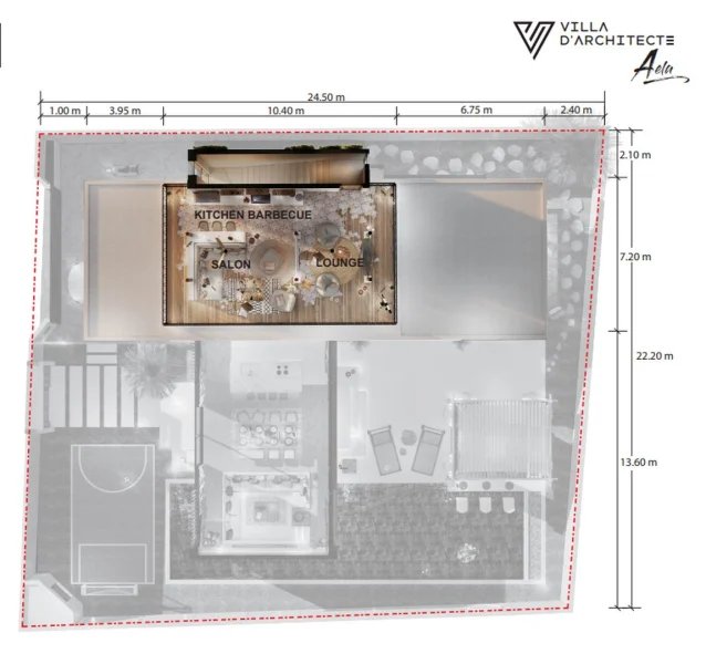 Luxury villa with pool and sea view in Chalong area, Phuket in Villa d'architecte Aela