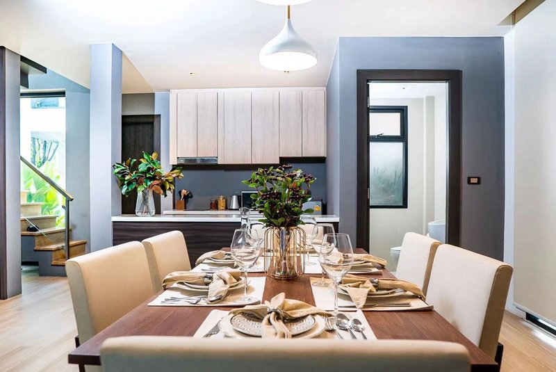 Two-storey villa with 2 bedrooms and a swimming pool in Mai Khao area, Phuket in Utopia Maikhao