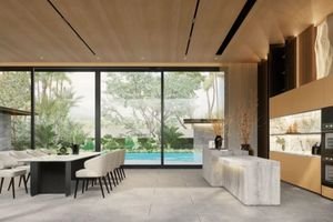 4 Bedroom villa with pool next to the sea in Chalong area, Phuket at Sea Central Villa