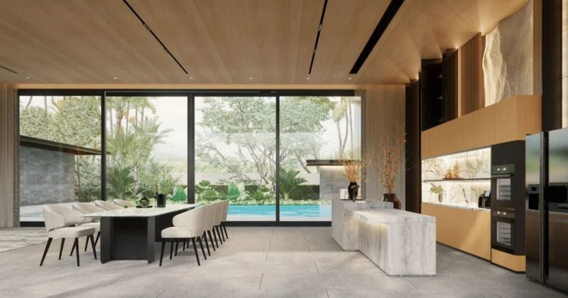 4 Bedroom villa with pool next to the sea in Chalong area, Phuket at Sea Central Villa