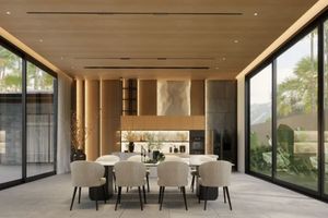 4 Bedroom villa with pool next to the sea in Chalong area, Phuket at Sea Central Villa