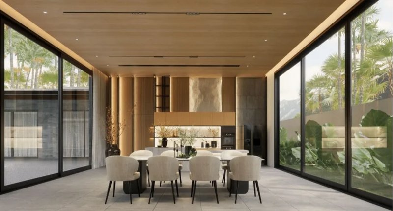 4 Bedroom villa with pool next to the sea in Chalong area, Phuket at Sea Central Villa