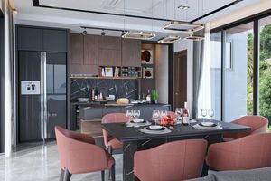 วิลล่าพร้อมสระว่ายน้ำส่วนตัวและวิวทะเลแบบพาโนรามาในพื้นที่กะรน,ภูเก็ตที่ไฮวันซีวิววิลล่าแอนด์การ์เด้น