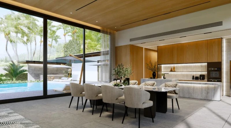 4 Bedroom Villa with private pool in Chalong, Phuket at Star Silas Villas