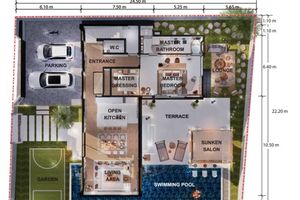 Luxury villa with pool and sea view in Chalong area, Phuket in Villa d'architecte Aela