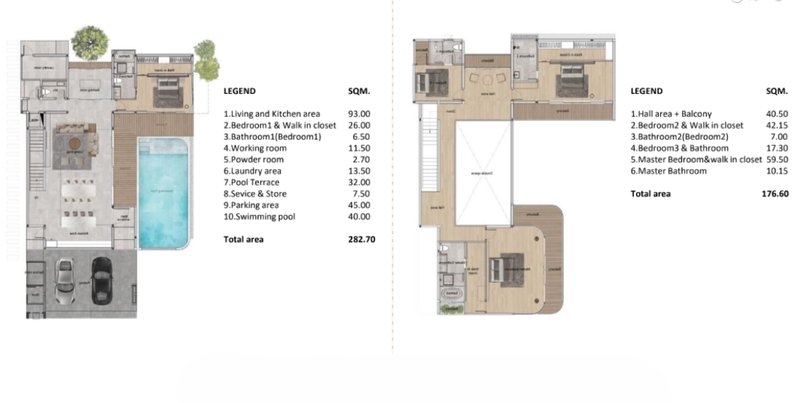 Two-storey 4 bedroom villa near Nai Yang Beach, Phuket in Montana Hills