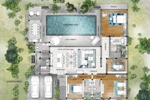 3 Bedroom Villa with private pool in Bang Tao Area, Phuket at The Wynn Phuket