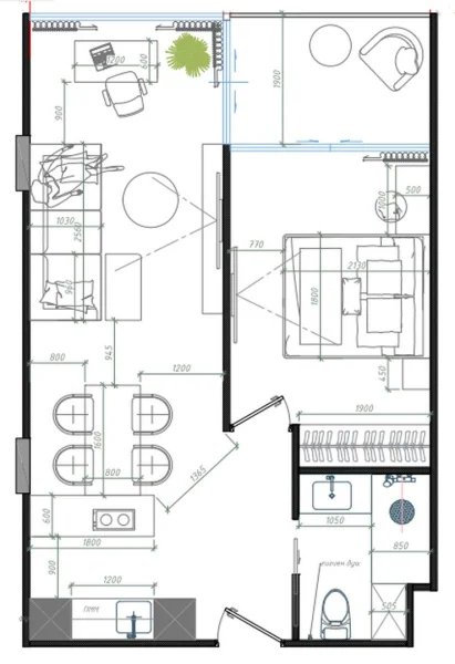 1 Bedroom Apartment in Bang Tao, Phuket in Sun Hills Lakeside Phuket