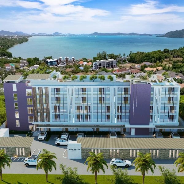 Deluxe Studio in Rawai, Phuket at Babylon Sky Garden 2