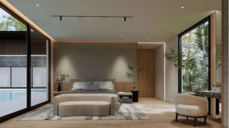 4 Bedroom villa with pool next to the sea in Chalong area, Phuket at Sea Central Villa