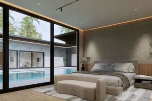 4 Bedroom villa with pool next to the sea in Chalong area, Phuket at Sea Central Villa