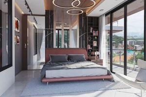 วิลล่าพร้อมสระว่ายน้ำส่วนตัวและวิวทะเลแบบพาโนรามาในพื้นที่กะรน,ภูเก็ตที่ไฮวันซีวิววิลล่าแอนด์การ์เด้น