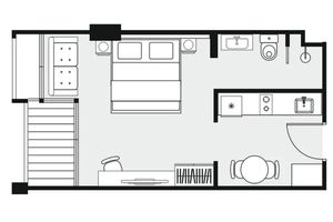 Studio 200 meters from Rawai Beach, Phuket in Dominion Rawai