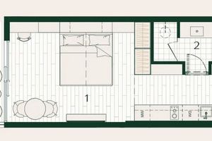 Studio in a premium condo hotel near Bang Tao Beach, Phuket in Layan Verde