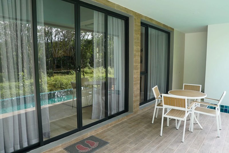 Two-storey villa with 2 bedrooms and a swimming pool in Mai Khao area, Phuket in Utopia Maikhao