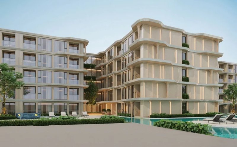 Studio 50 meters from the sea in Bang Tao area, Phuket in Bellevue Beachfront