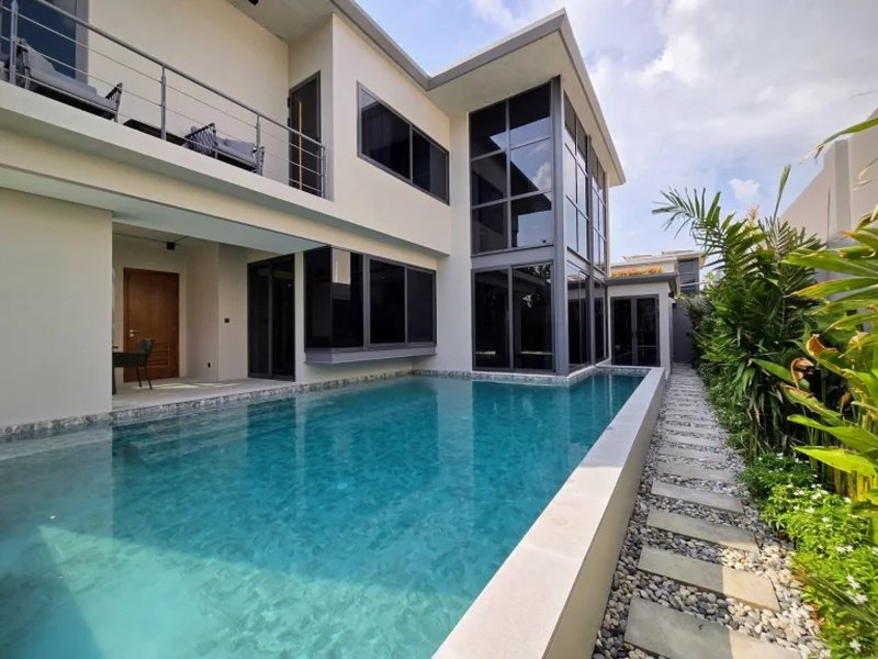 Two-storey 3 bedroom villa with private pool in Cherng Talai area, Phuket in Riverhouse Phuket